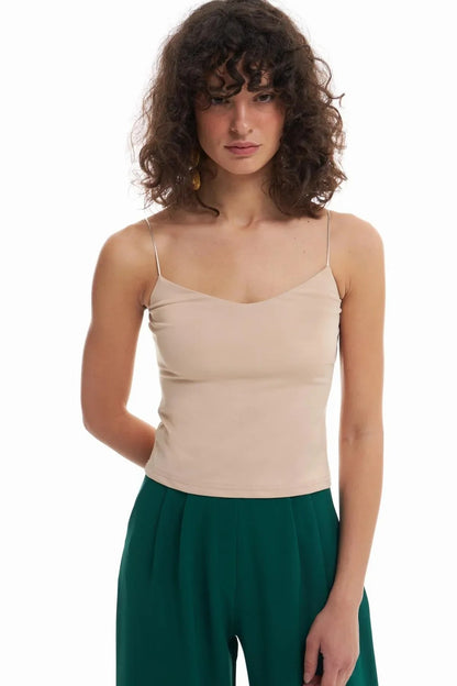 İp Askılı Atlet Siyah