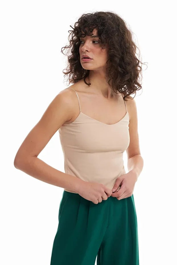 İp Askılı Atlet Siyah