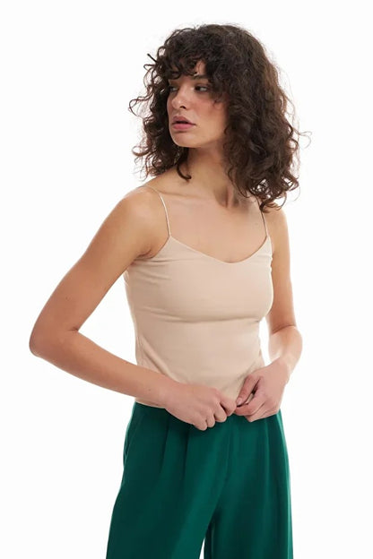 İp Askılı Atlet Siyah